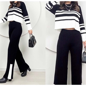 Komplet sweterkowy damski okrągły produkt Turecki