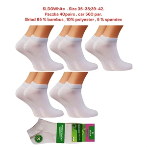 Stopki bambusowe damskie  35-38/39-42