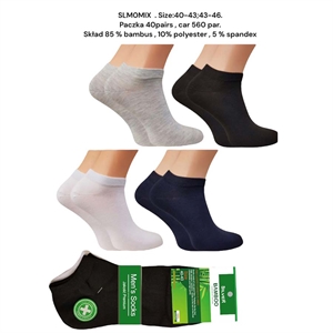 Stopki bambusowe męskie  40-43/43-46