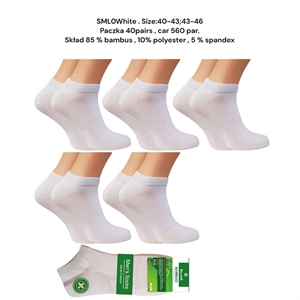 Stopki bambusowe męskie  40-43/43-46