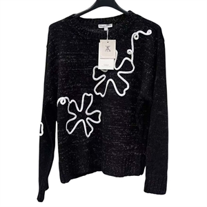 Sweter damski okrągły