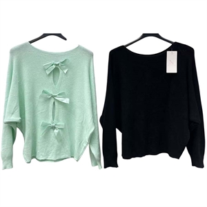 Sweter damski okrągły