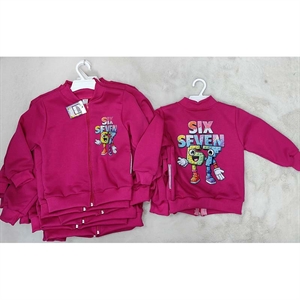 Bluza dziewczęca rozpinana na zamek  104-146