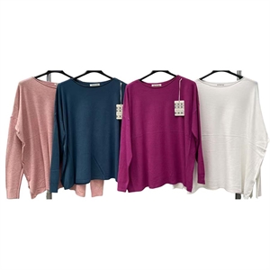 Sweter damski okrągły