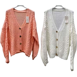 Sweter damski zapinany na guziki