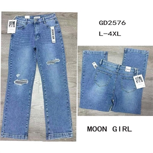 Jeansy damskie L-4XL