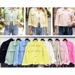 Kurtka koszulowa damska produkt Włoski