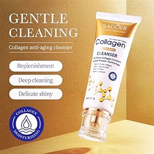 Kolagenowy środek oczyszczający przeciwstarzeniowy