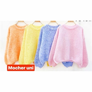 Sweter damski okrągły Mocher