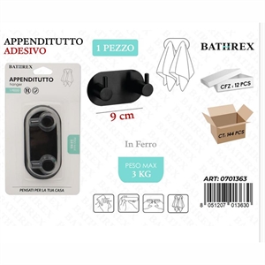 Wieszak samoprzylepny