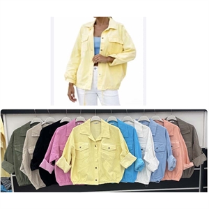 Kurtka koszulowa damska produkt Włoski