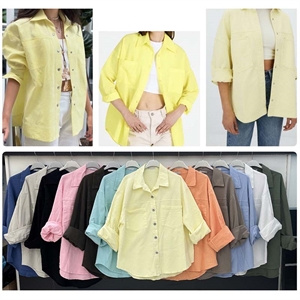 Kurtka koszulowa damska produkt Włoski