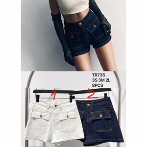 Szorty jeansowe damskie  S-L