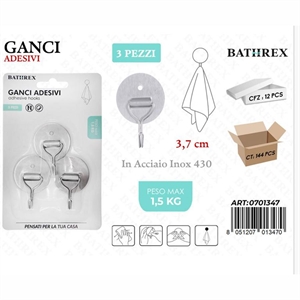 Haczyki samoprzylepne