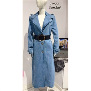 Płaszcz jeansowy damski  S/M-M/L