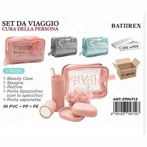 Zestaw podróżny do pielęgnacji osobistej