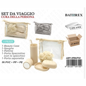 Zestaw podróżny do pielęgnacji osobistej