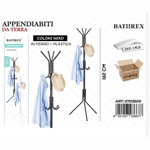 Wieszak na ubrania podłogowe