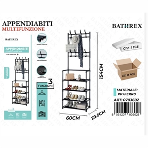 Wielofunkcyjny wieszak na ubrania