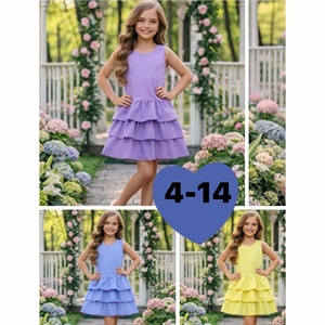 Sukienka dziewczęca (4-14)