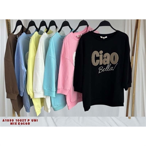 Bluzka damska z rękawem 3/4