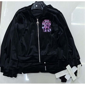 Bluza welurowa dziewczęca 6-16 Lat