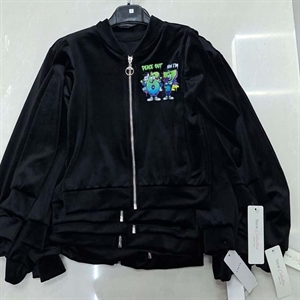 Bluza welurowa dziewczęca 6-16 Lat