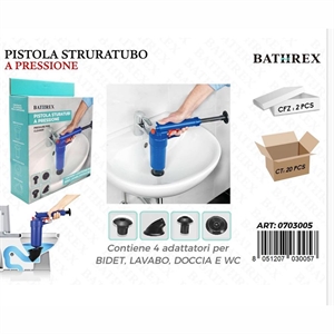 Pistolet do czyszczenia kanalizacji ciśnieniowej