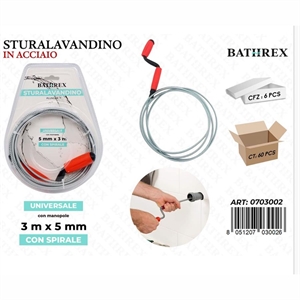 Stalowy tłok do zlewu