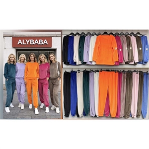 Komplet dresy welurowe produkt Włoski