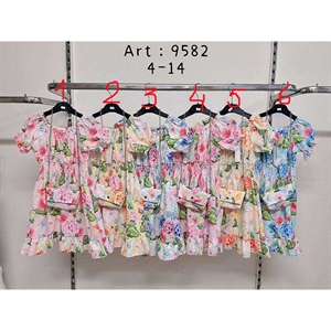 Sukienka dziewczęca  4-14 lat