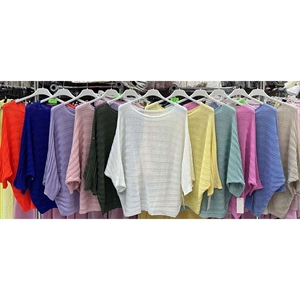 Sweter damski okrągły