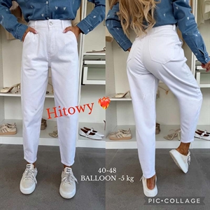 Jeansy balloon  40-48