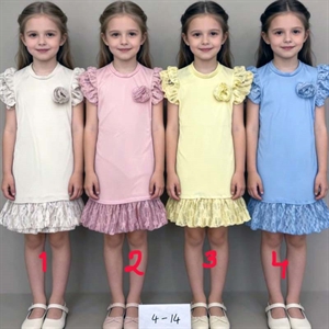 Sukienka dziewczęca  4-14 lat