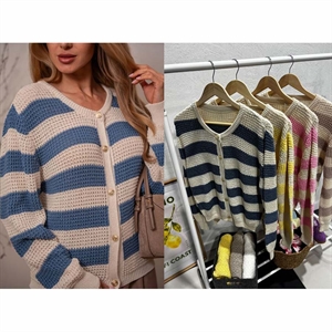 Sweter damski zapinany na guziki produkt Polski