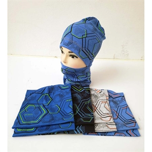 Komplet Czapka + Komin