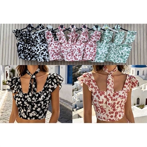 Bluzka crop top damski produkt Włoski