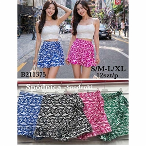 Szorty imitujące spódnicę  S/M-L/XL