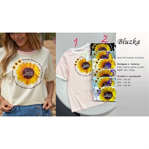 Bluzka damska produkt Polski  S/M-L/XL(36-40)