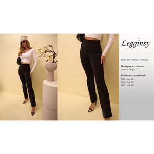 Legginsy długie damskie produkt Polski  S/M-L/XL(36-40)