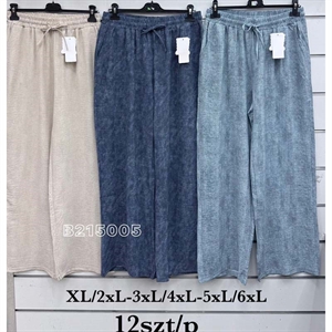 Spodnie szerokie nogawki damskie  XL/2XL-5XL/6XL