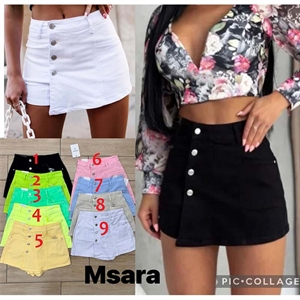 Spódnica/spodenki jeansowe damskie XS-XL