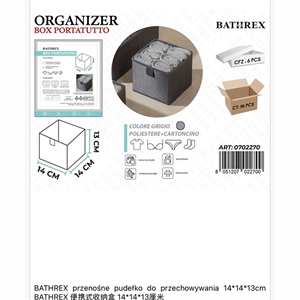 Pudełko organizer na wszystko 14x14x13cm