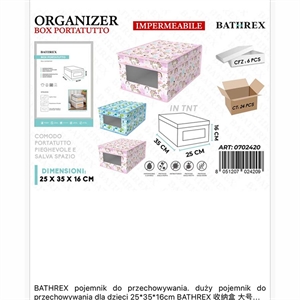 Pudełko organizer na wszystko 35x25x16cm