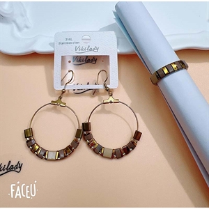 Komplet Kolczyki + Pierścionek