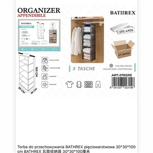 Organizer 30x30x100cm