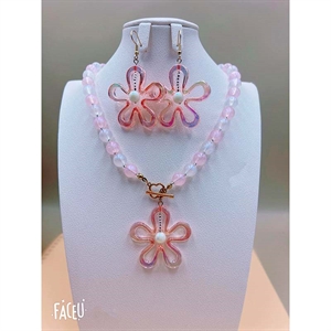 Komplet Naszyjnik + Kolczyki