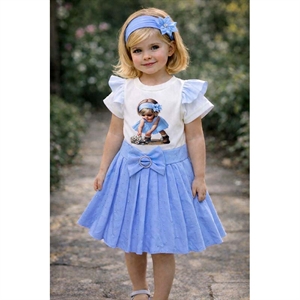 Sukienka dziewczęca  4-14 lat