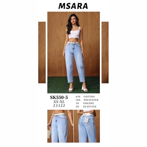 Jeansy damskie M'sara  XS-XL