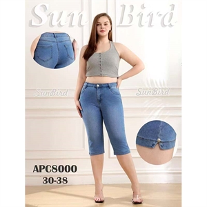 Rybaczki jeansowe damskie 30-38